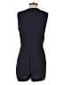 H&M 100% Polyester Solid Black Romper Size 8 - photo 2