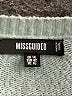 Missguided Color Block Teal Pullover Sweater Size 10 - photo 7