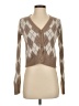 William Rast Argyle Brown Cardigan Size XS - photo 1