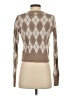 William Rast Argyle Brown Cardigan Size XS - photo 2