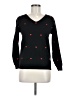 Shein 100% Polyester Hearts Black Pullover Sweater Size 6 - photo 1