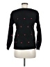 Shein 100% Polyester Hearts Black Pullover Sweater Size 6 - photo 2