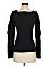 Ann Taylor Solid Black Long Sleeve Top Size S - photo 1