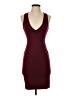 Windsor Solid Burgundy Cocktail Dress Size S - photo 1