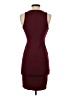 Windsor Solid Burgundy Cocktail Dress Size S - photo 2