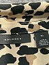 Halogen 100% Polyester Animal Print Tan Long Sleeve Blouse Size M - photo 7