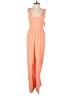 Faded Rose Solid Orange Jumpsuit Size XS - photo 1