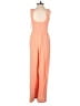 Faded Rose Solid Orange Jumpsuit Size XS - photo 2