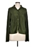 Say Anything 100% Polyester Green Long Sleeve Blouse Size L - photo 1