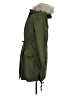 Topshop 100% Polyester Green Raincoat Size 0 - photo 5