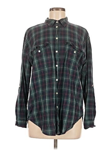Joe Fresh Long Sleeve Button-Down Shirt (view 1)