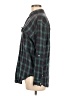 Joe Fresh Plaid Green Long Sleeve Button-Down Shirt Size L - photo 5