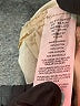 ASOS Design 100% Cotton Graphic Gold Jeans Size 25 waist - photo 8