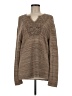 Express 100% Cotton Brown Long Sleeve Top Size M - photo 1