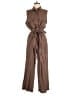 Max Studio Solid Brown Jumpsuit Size L - photo 1