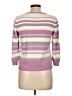 Alfred Dunner Stripes Pink Pullover Sweater Size L (petite) - photo 2