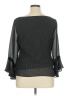 MSK 100% Polyester Black 3/4 Sleeve Blouse Size XL - photo 2