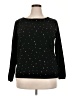 Ruby Rd. Stars Black Pullover Sweater Size 2X - photo 1