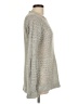 Dorothy Perkins 100% Acrylic Metallic Silver Pullover Sweater Size EU 42 / US 12 - photo 4