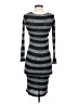 Wet Seal Stripes Gray Casual Dress Size XS - photo 2