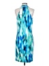 Tommy Bahama Print Blue Cocktail Dress Size P (petite) - photo 2