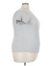 Torrid Silver Short Sleeve Turtleneck Size 3X Plus (3) - photo 4