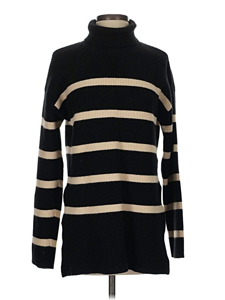 Pre-owned The Drop Turtleneck Sweater In Black