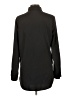 Unbranded 100% Polyester Solid Black Long Sleeve Blouse Size L - photo 2