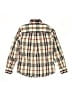 Nordstrom 100% Cotton Plaid Ivory Long Sleeve Button-Down Shirt Size 8 - 10 - photo 2