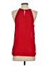 Q&A 100% Polyester Red Sleeveless Blouse Size S - photo 2