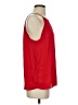 Q&A 100% Polyester Red Sleeveless Blouse Size S - photo 4