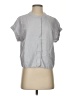 DKNY Gray Short Sleeve Blouse Size XS - photo 1