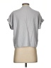 DKNY Gray Short Sleeve Blouse Size XS - photo 2