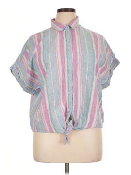 Beach Lunch Lounge Short Sleeve Blouse