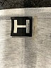 H by Bordeaux Silver Short Sleeve Top Size L - photo 7