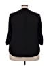 Torrid 100% Polyester Black 3/4 Sleeve Blouse Size 2X Plus (2) - photo 2