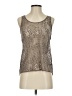 The Limited Outlet Silver Sleeveless Top Size XS - photo 1