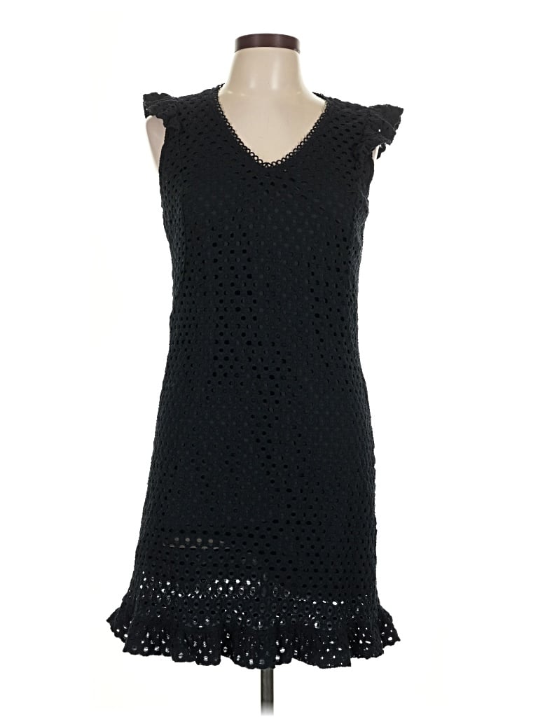 Pre-owned Sharagano Casual Dress In Black