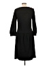 Max&Co. Solid Black Casual Dress Size L - photo 2