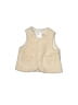 Uniqlo 100% Polyester Ivory Vest Size 6-12 mo - photo 1