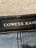 Express Jeans Solid Blue Jeans Size 6 - photo 6