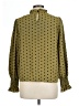 Shein Polka Dots Green Long Sleeve Blouse Size L - photo 2
