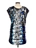 Staring at Stars Silver Sleeveless Top Size M - photo 2