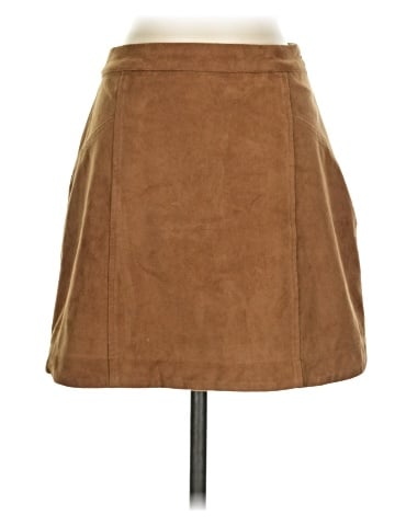 Abercrombie & Fitch Faux Leather Skirt (view 1)