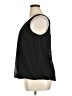 Dots 100% Polyester Black Sleeveless Blouse Size XL - photo 5