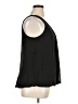 Dots 100% Polyester Black Sleeveless Blouse Size XL - photo 4