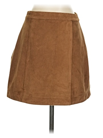 Abercrombie & Fitch Faux Leather Skirt (view 2)