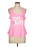 Ron Jon Surf Shop 100% Polyester Pink Tank Top Size L - photo 1