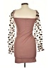 Shein Animal Print Brown Cocktail Dress Size L - photo 2