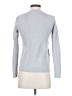 Elizabeth & Clarke Chevron-herringbone Gray Pullover Sweater Size 00 - photo 2